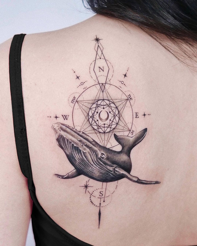 Geometric Tattoos, Art in Lines and Layers